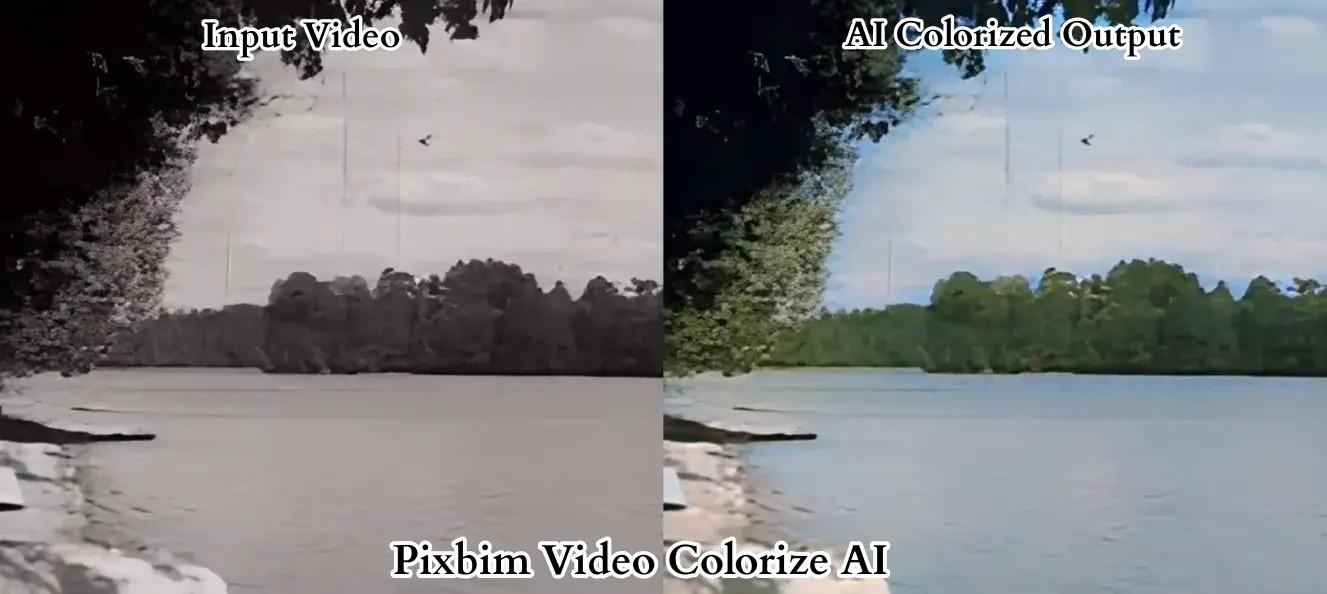 Colorize Videos using Pixbim Video Colorize AI